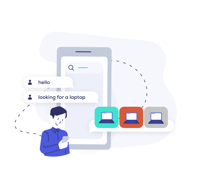 Conversational Commerce Implementation blogpost illustration