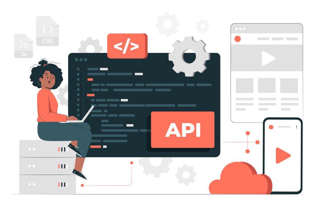 API components illustration